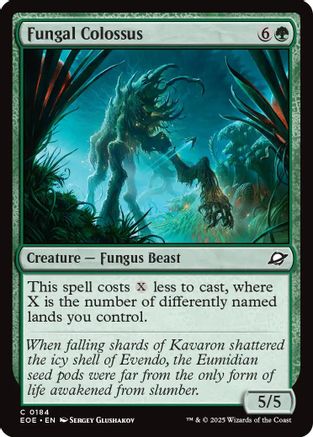 Fungal Colossus (EOE-184) (Foil)