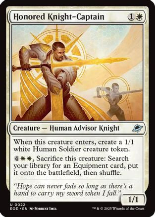 Honored Knight-Captain (EOE-022)