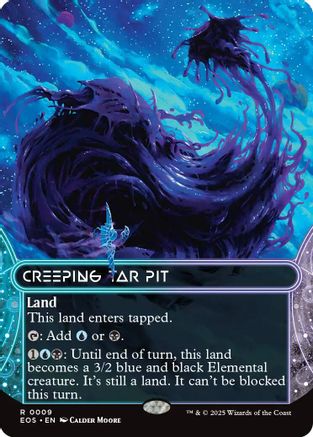 Creeping Tar Pit (0009) (Borderless) (EOS-009)