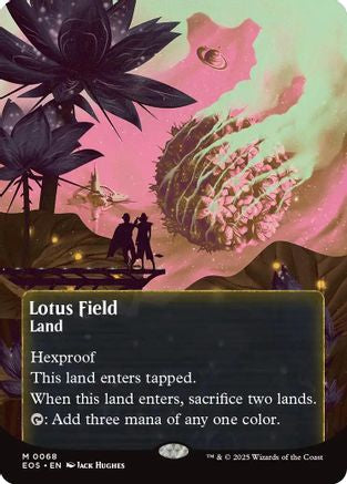 Lotus Field (0068) (Borderless) (EOS-068)