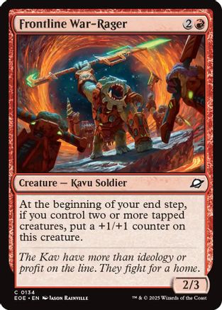 Frontline War-Rager (EOE-134)