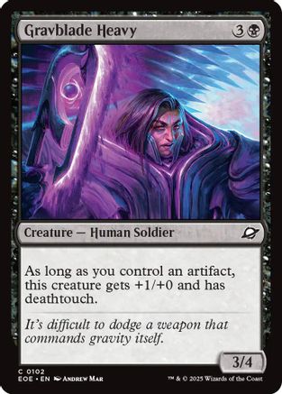 Gravblade Heavy (EOE-102) (Foil)