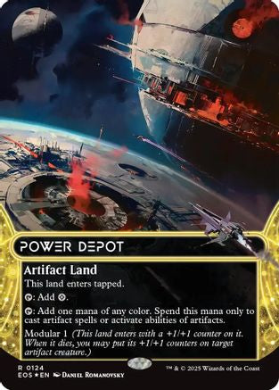 Power Depot (0124) (Borderless) (Galaxy Foil) (EOS-124)