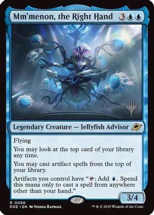 Mm'menon, the Right Hand (PPEOE-068) (Foil)