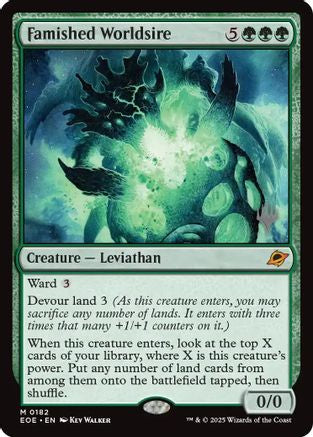 Famished Worldsire (PPEOE-182) (Foil)