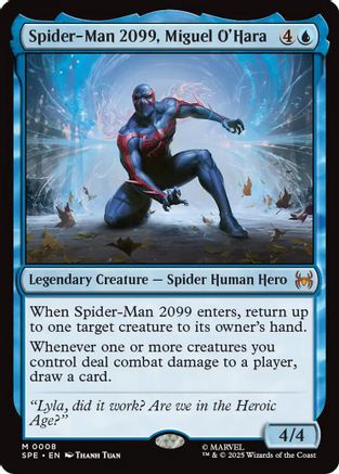 Spider-Man 2099, Miguel O'Hara (SPE-008) (Foil)