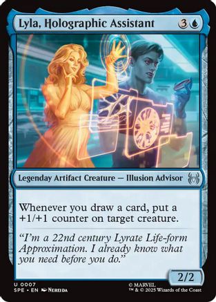Lyla, Holographic Assistant (SPE-007)