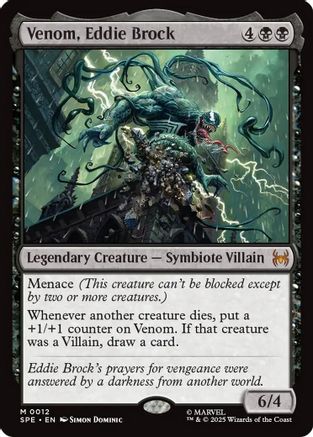 Venom, Eddie Brock (SPE-012)