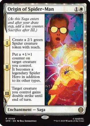 Origin of Spider-Man (SPM-009) (Foil)