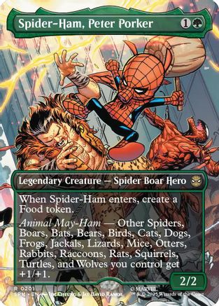 Spider-Ham, Peter Porker (Borderless) (SPM-201)