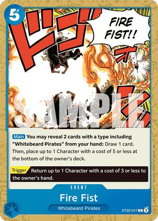 Fire Fist (ST22-017)