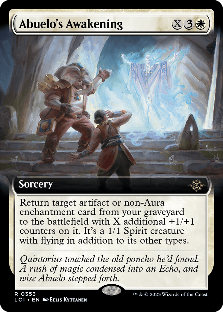 Abuelo's Awakening (LCI-353) (Extended Art) (Foil)