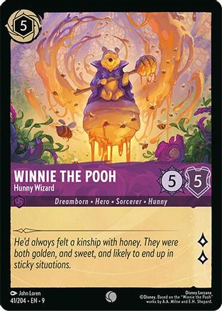 Winnie the Pooh - Hunny Wizard (9-041) (Cold Foil)