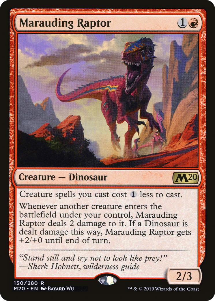 Marauding Raptor (M20-150) (Foil)