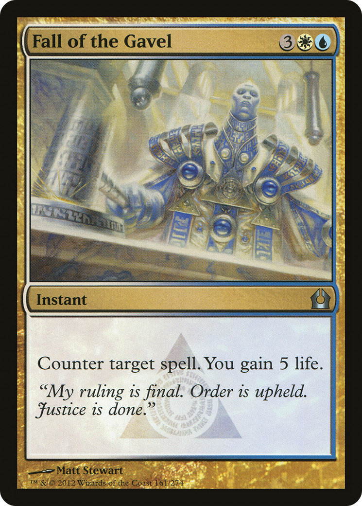 Fall of the Gavel (RTR-161) (Foil)