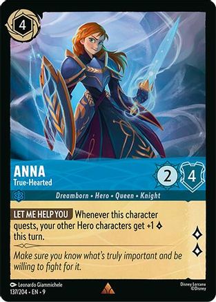 Anna - True-Hearted (9-137) (Cold Foil)