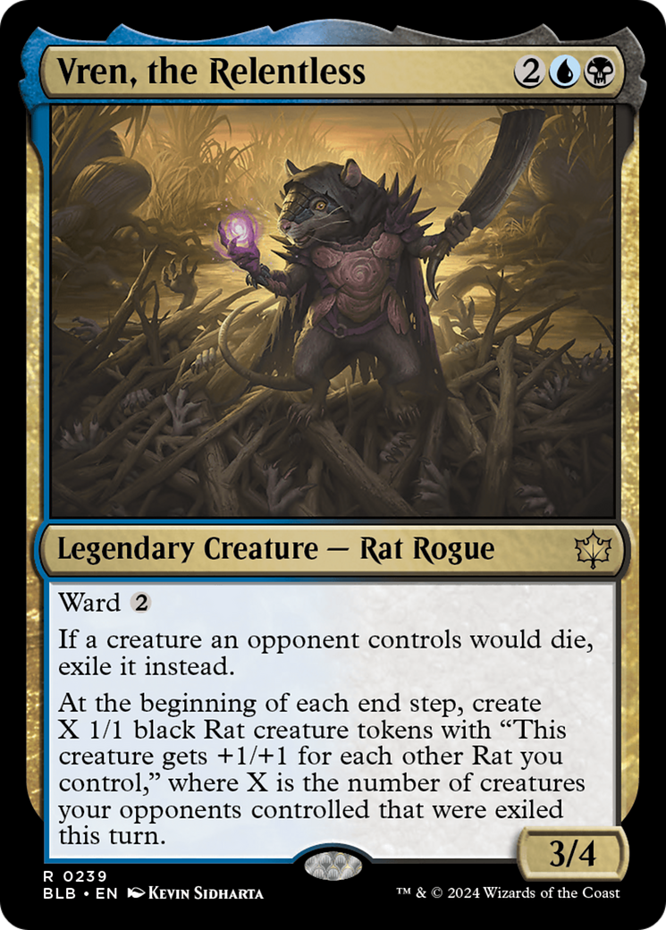 Vren, the Relentless (BLB-239) (Foil)