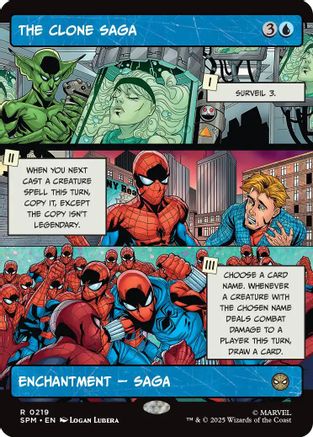 The Clone Saga (Borderless) (SPM-219) (Foil)