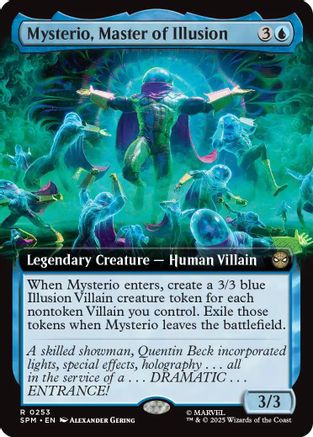 Mysterio, Master of Illusion (Extended Card) (SPM-253)