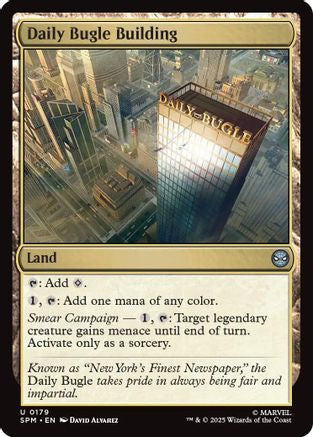 Daily Bugle Building (SPM-179) (Foil)