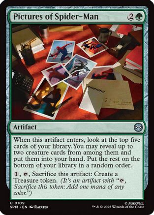 Pictures of Spider-Man (SPM-109) (Foil)