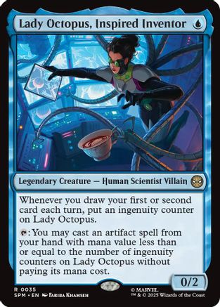 Lady Octopus, Inspired Inventor (SPM-035) (Foil)