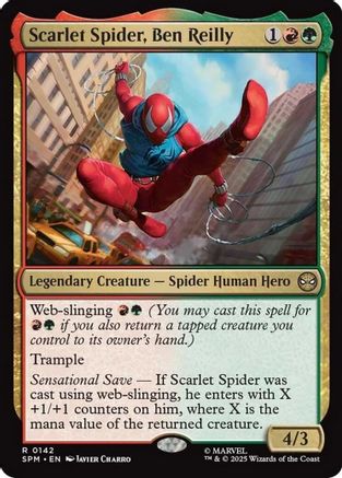 Scarlet Spider, Ben Reilly (SPM-142) (Foil)