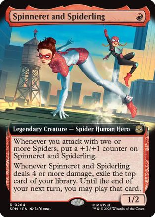 Spinneret and Spiderling (Extended Art) (SPM-264)