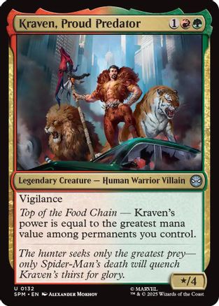Kraven, Proud Predator (SPM-132)