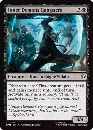 Inner Demons Gangsters (SPM-057) (Foil)