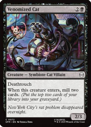 Venomized Cat (SPM-072) (Foil)
