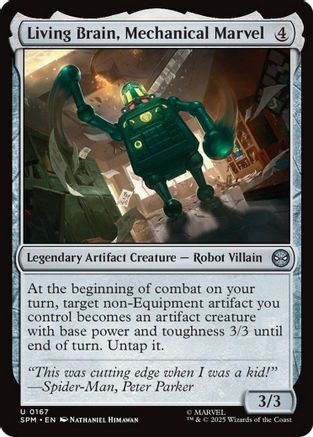 Living Brain, Mechanical Marvel (SPM-167) (Foil)