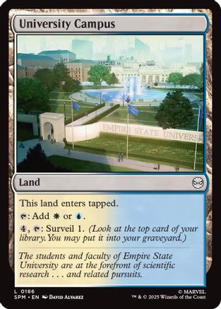 University Campus (SPM-186) (Foil)