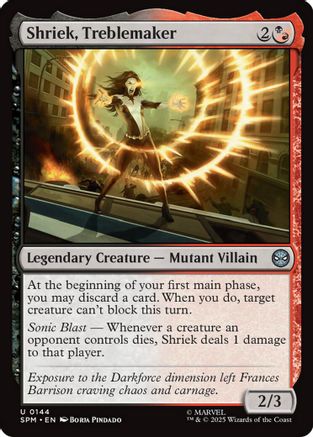 Shriek, Treblemaker (SPM-144) (Foil)