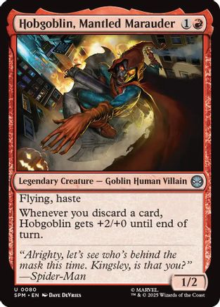 Hobgoblin, Mantled Marauder (SPM-080) (Foil)
