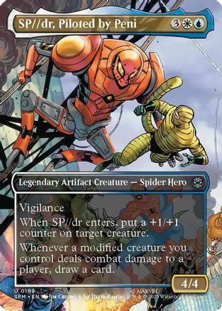 SP//dr, Piloted by Peni (Borderless) (SPM-199) (Foil)