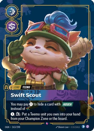 Teemo - Swift Scout (OGN-263) (Foil)