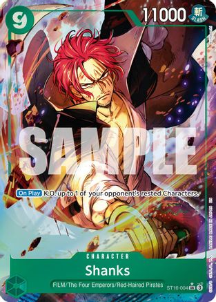 Shanks - ST16-004 (Alternate Art) (ST16-004) (Foil)