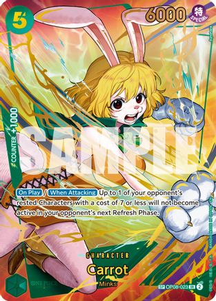 Carrot (Alternate Art) (OP08-023) (Foil)