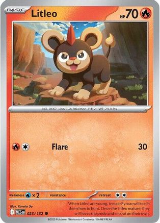 Litleo (MEG-023) (Reverse Holofoil)