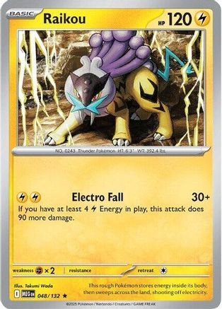 Raikou (MEG-048) (Reverse Holofoil)