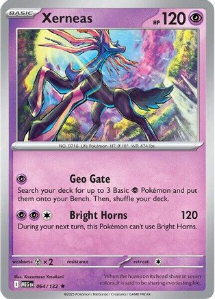Xerneas (MEG-064) (Reverse Holofoil)