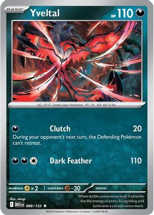 Yveltal (MEG-088) (Holofoil)