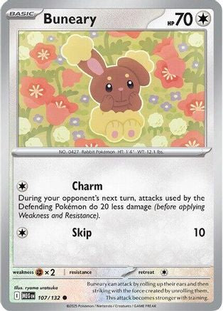 Buneary (MEG-107) (Reverse Holofoil)