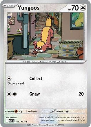 Yungoos (MEG-109) (Reverse Holofoil)