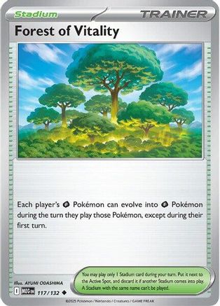 Forest of Vitality (MEG-117) (Reverse Holofoil)