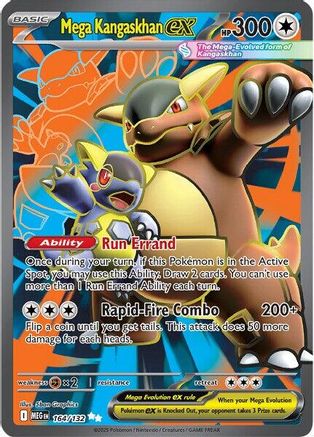 Mega Kangaskhan ex (MEG-164) (Holofoil)