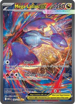 Mega Latias ex (MEG-181) (Holofoil)