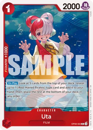 Uta (Reprint) (OP09-002) (Foil)