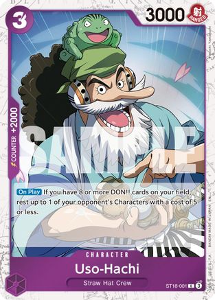 Uso-Hachi (Pirate Foil) (ST18-001) (Foil)